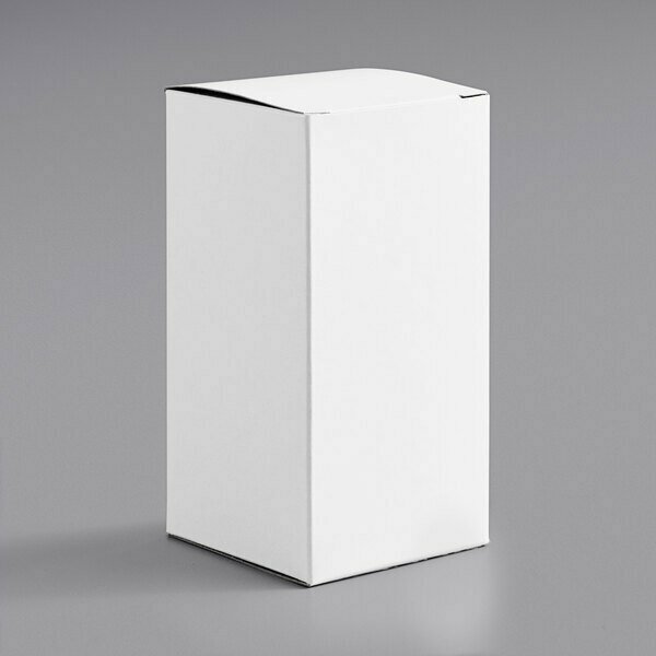 Lavex 3'' x 2'' x 5'' White Reverse Tuck Carton, 500PK 442BOX69RTW